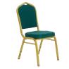 Buy cheap Meeting Room Commercial Metal Aluminium Frame Velvet Banquet Chairs With Sponge from wholesalers