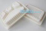 Plastic corn starch biodegradable meat tray, Cornstarch disposable biodegradable