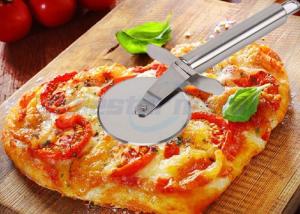 Wholesale Sanding Polishing Stainless Steel Pizza Cutter With Handle Filler 198 x 67 x 25mm from china suppliers