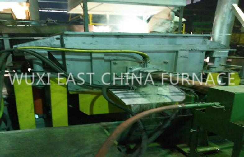 Cooper Brass Bar D200mm Single Strand Horizontal Continuous Casting Machine