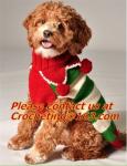 Dog snowflake pattern jacquard sweater, sweaters, crochet Pet Sweater, knit dog