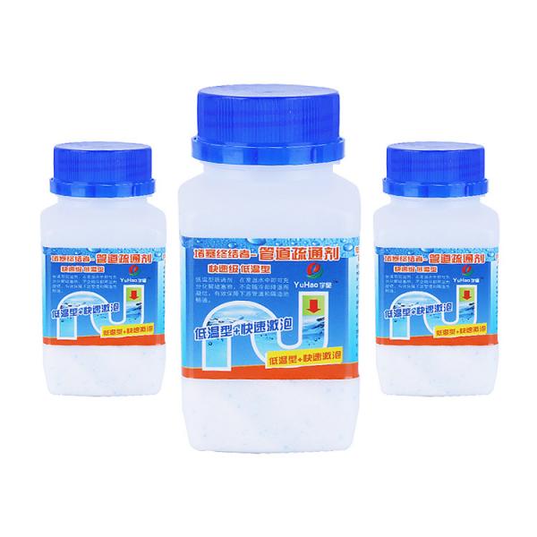 Disposable Sustainable Sink Drain Clog Remover Powder Active 80% OEM