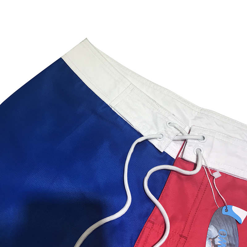 Oem Breathable Custom Beach Shorts Sublimation Tailored Loose Fit Anti UV