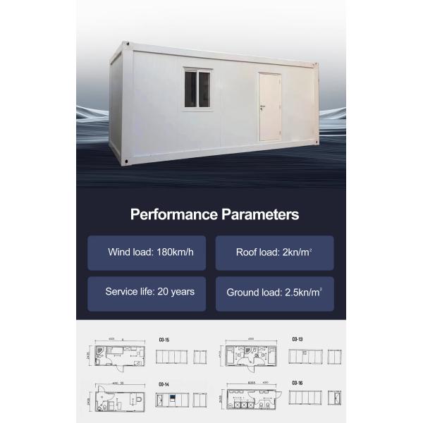 Multiple Size Specifications Prefabricated Expandable Containers With Terraces.