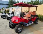 Factory Made Road Legal Red Lithium Battery Power Electric Golf Cart 2 4 6 8