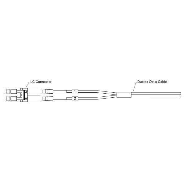 Duplex LC APC Connector Fiber Optic Patch Cord For Outdoor Applications