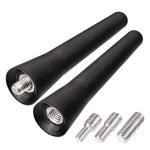 2.5 inch Rubber Car Antenna FM 87.5-108MHZ AM 520-1620mhz Universal Vehicle Roof