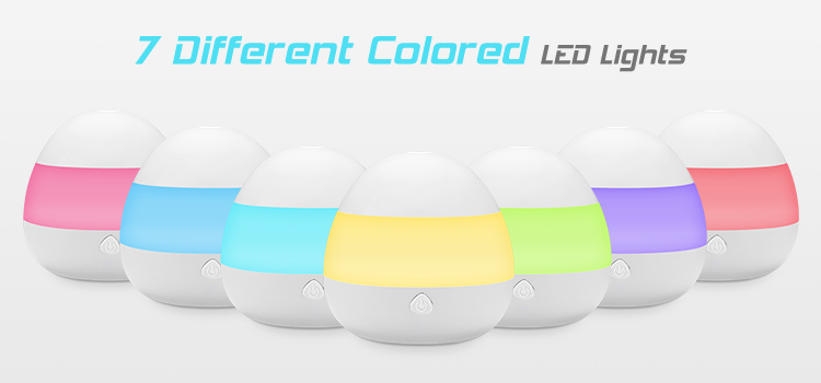 Fashion 50ml Ultrasonic USB Electric Air 7 Color Changing Aroma Diffuser