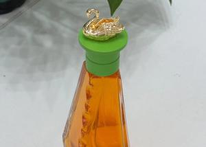 Wholesale Colorful Swan Shaped Zamak Perfume Caps Luxury Metal Perfume Bottle Tops from china suppliers