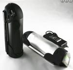 Li Ion Black Downtube Water Bottle Ebike Battery Pack With Usb Port Use Samsung