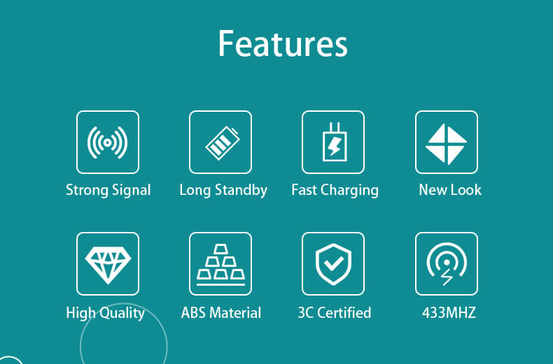 New design 800m long distance wireless calling system with 16 pagers for restaurant