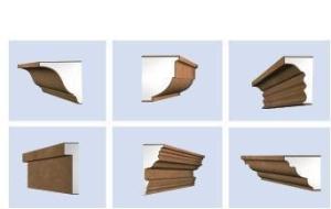 Wholesale Exterior Carved Decorative Crown Moulding, EPS Cornice Crown Moulding from china suppliers