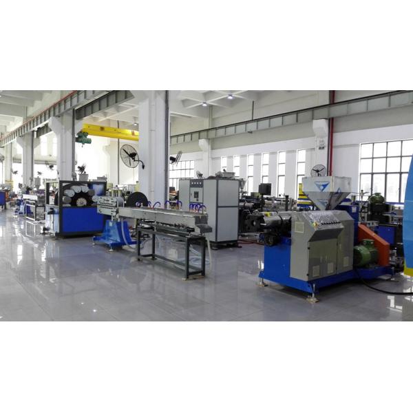Garden Hose / Braided Yarn Reinforced PVC Hose Extrusion Line , PVC Plastic Pipe Extrusion Machine