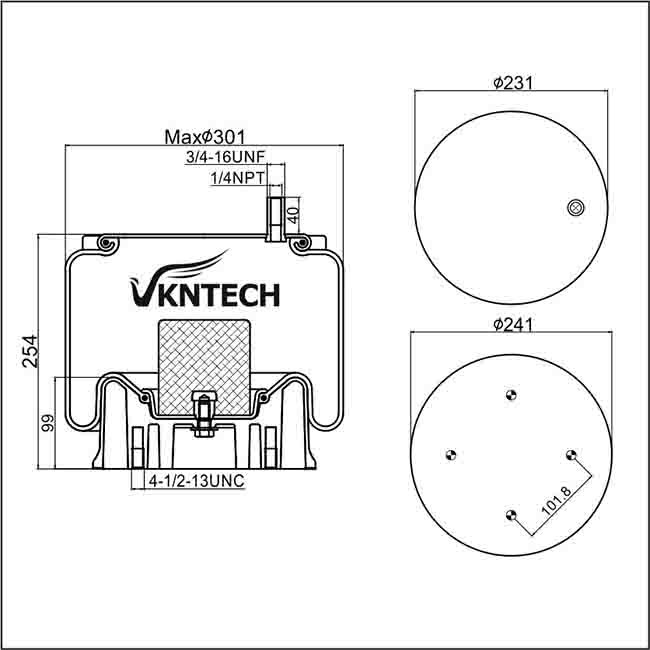 Contitech 9 10-13.5 S 433 Air suspension bag W01-358-9270 Firestone 1R13-077 1R13-102 1R13-119 Goodyear