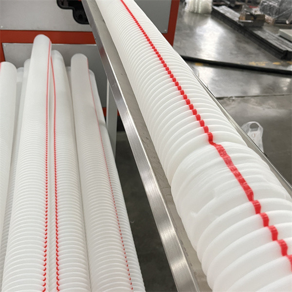 Electirc Flexible Corrugated Conduit Production Line PE PP PVC Plastic Corrugated Pipe Machine