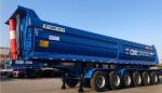 Self-dumping 3 Axle Rear Dump Truck Semi Trailer Tipper Trailer Heavy Duty