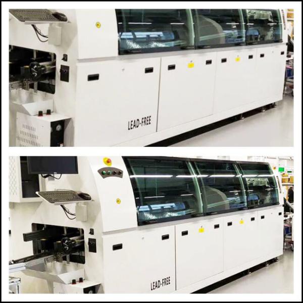 400KG Solder Pot Hot Air Wave Welding 1800mm Preheating Zone