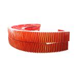 Cement Kilns Polishing Power Transmission Pinion Large Spur Gear