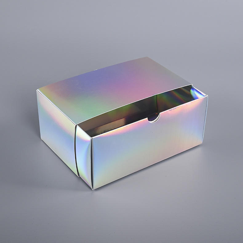 Metal Crafts Recyclable Custom Logo Gift Packaging Boxes with Drawer and CMYK Color