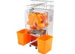Electric Commercial Auto Feed Orange Juice Squeezer Machine , Orange Press