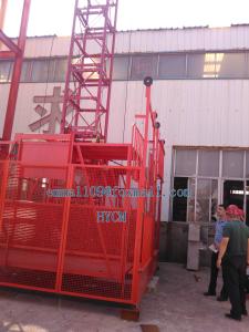 Wholesale SS100 Single Cage Elevator for Materials 40mts High 1 ton Lift 220V 60Hz from china suppliers