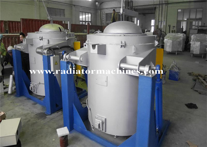 Pit Type Electric Metal / Aluminum Melting Furnaces Max 1000Kgs Morgan Crucible