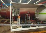 5300 gallon 20000L 10MT LPG mobile filling station 10tons LPG skid station for