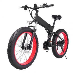 China Hydraulic Disc Brake Foldable Electric Mountain Bike 30-50Km/H Max Speed on sale
