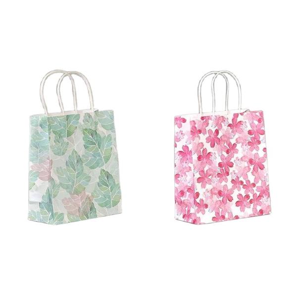 Pink Paper Gift Bags For Kids Birthday Holiday Presents