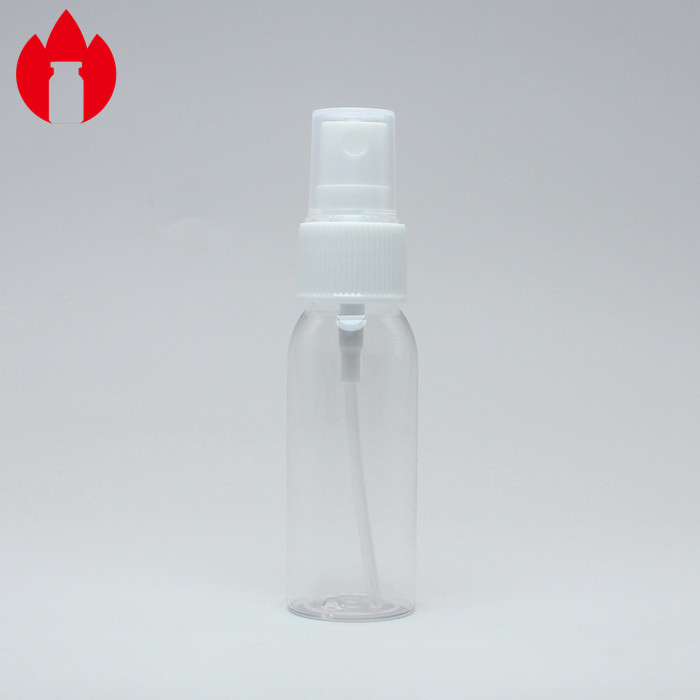 Clear Black Pump Spray 30ml Screw Top Vials