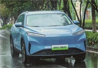 S - 01 Midium EV SUV DongFeng New Energy Electric Vehicle 4670 X 1900 X 1613MM