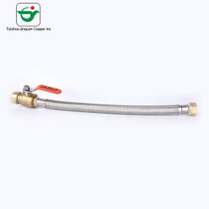 Wholesale 18 Inch SS Flexible Pipe With Ball Valve from china suppliers