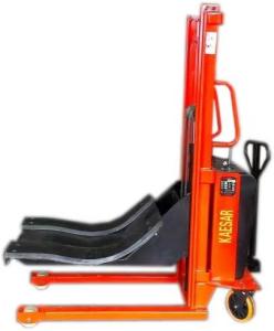 Wholesale 350kg Manual Oil Drum Lifter Stacker Ergonomic Design from china suppliers