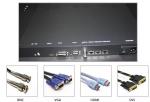 46 Inch Indoor Video Wall 3x3 3840*2160 Max Resolution Vivid Image Outline