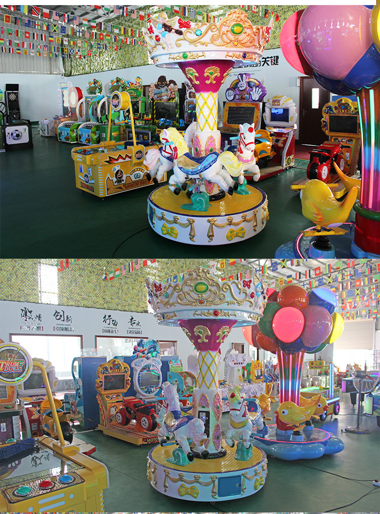 Kindergarten Merry-Go-Round Outdoor Merry Go Round Playground Equipment Merry Go Round Electric Carousel