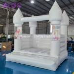 10ft Kids Party Bouncer Inflatable White Wedding Bouncy Castle Inflatable Mini