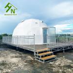 White PVC pvc dome tent Hotel Tent geodesic tent outdoor dome tent