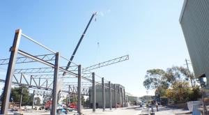 China Warehouse H Section Q235 Steel Structure Workshop on sale