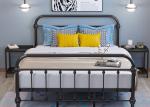 Home Hotel Apartment Bedroom Odm Industrial Pipe Bed Furniture
