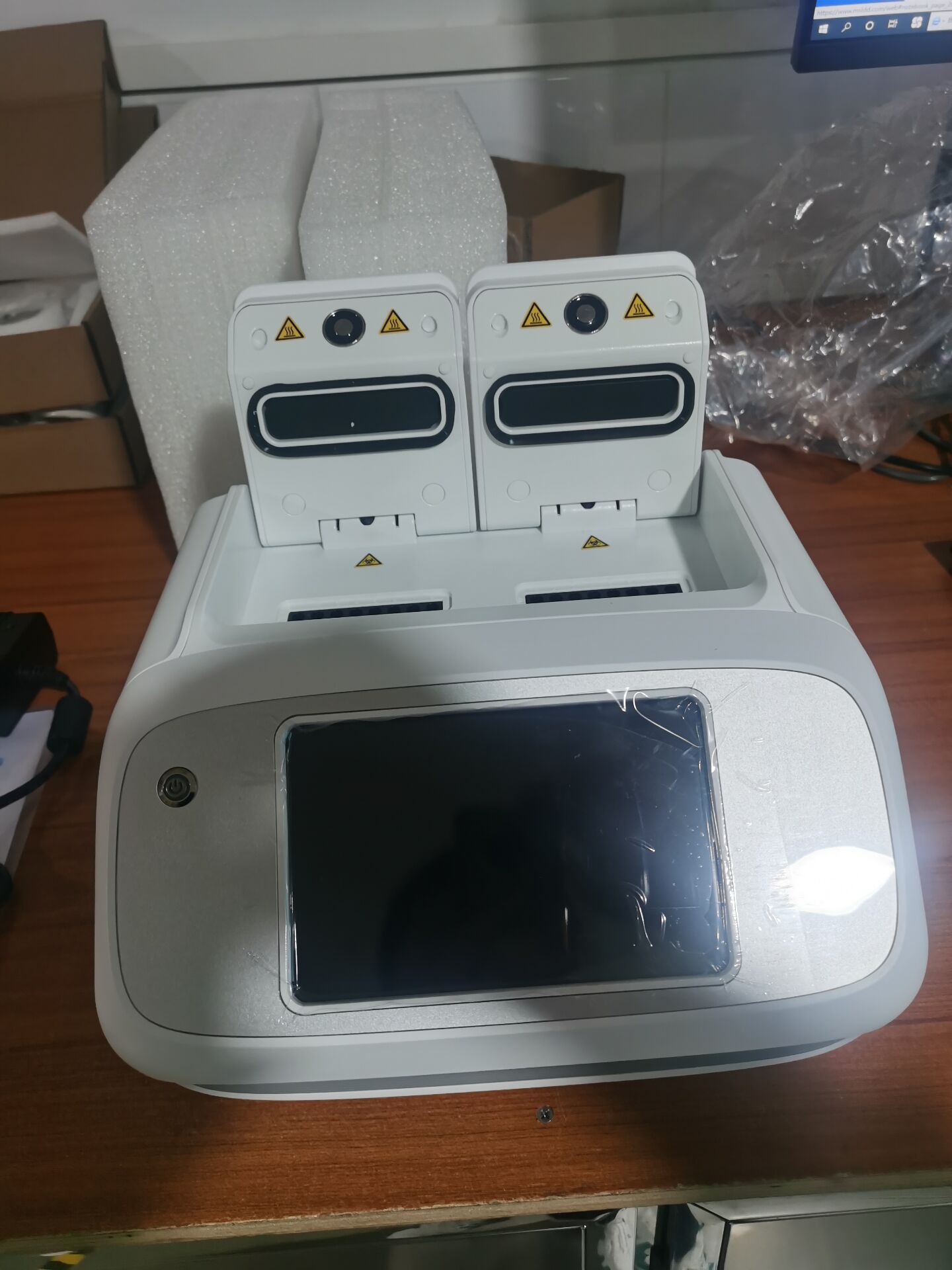 Double Channels Double 32 Well Blocks Clinical Lab Instruments Pcr Rapid Test
