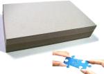 320g-1950g Grade A Laminated Grey Board for Puzzle Sheet Paper