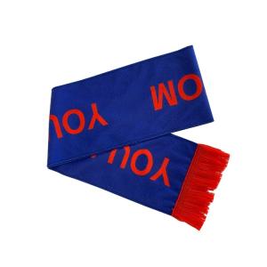 Wholesale Pantone Color Flag Print Scarf Knitted Polyester Fleece Material from china suppliers