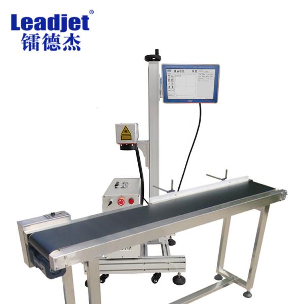 Industrial 20w Fiber Laser Engraving Machine , 1kVA Pvc Pipe Inkjet Printing