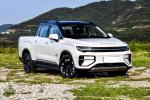 4 Wheel Pickup EV Car 4 Doors Electric Transport Vehicle Geely Radar RD6 185 km