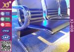 Public Shopping Mall Waiting Area Chairs, Hospital Waiting Seats Covered PU