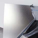 Hot Rolled 304 Stainless Steel Decorative Sheet Colored Bead Blasted Anti