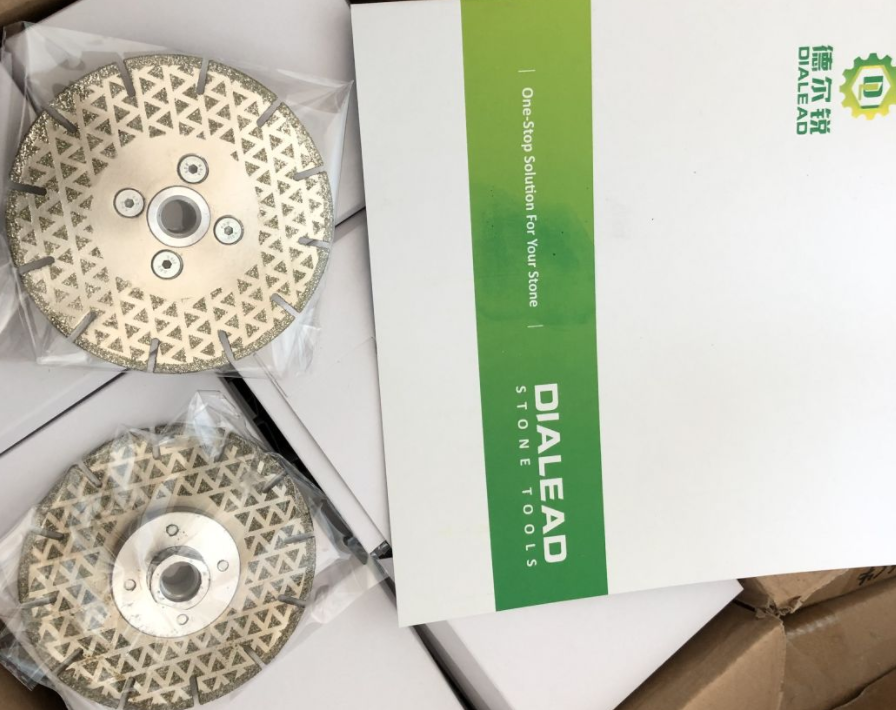 Double Sided Electroplated Diamond Cutting Disc For Marble Granite Quartz Grinding And Cutting
