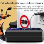 60V 20Ah 72V 20Ah 64V14Ah 2A E-Scooter/E-Bike Lead Acid Battery Charger with PC