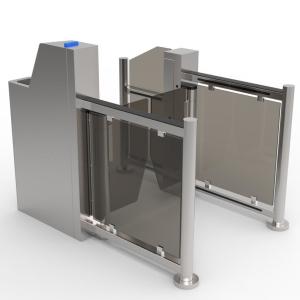 Wholesale Automatic Flap Barrier Barcode Scanner Turnstile 304 Stainless from china suppliers