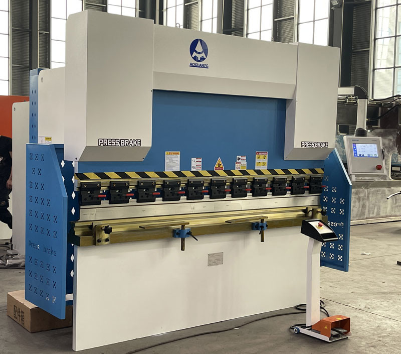 125T2500MM Hydraulic Bending Machine CNC Press Brakes With TP10S Single 220V Motor